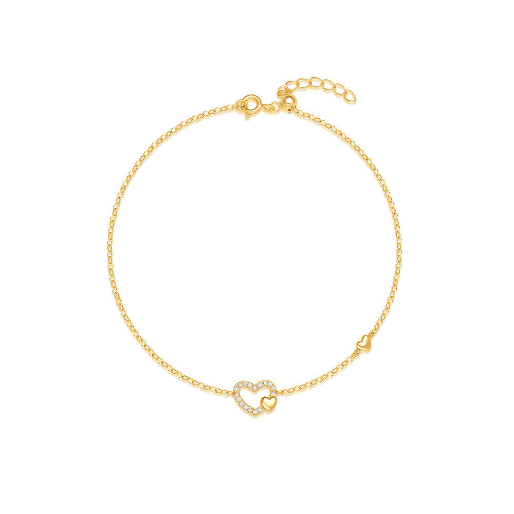 Bracciale a forma di cuore